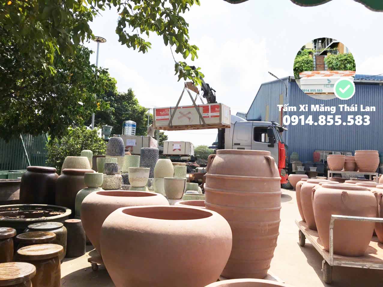 vận chuyển tấm cemboard 14mm